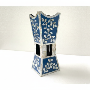 Quemador de Incienso de Resina Ecológico y Exquisito con Detalles Brillantes de Madreperla para Ambiente Religioso de Hotel e Incienso Árabe - Product Image 1