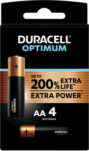 PILA ACALINA OPTIMUM MN1500 STILO 4 PZ. 1,5V - Product Image 1