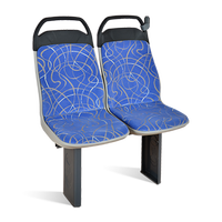 Sièges de bus de luxe neufs en plastique injecté, modèle GS132 (kumasli), taille standard, pour conducteur et passager, origine TR, vente en gros