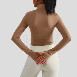 Vêtements de sport personnalisés, vestes d'entraînement pour femmes, vestes de fitness, course à pied, yoga, meilleure performance - Product Image 4