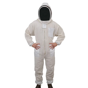 Combinaison de protection intégrale pour apiculteur avec respirateur intégré, en polyester respirant, anti-piqûres - Product Image 2