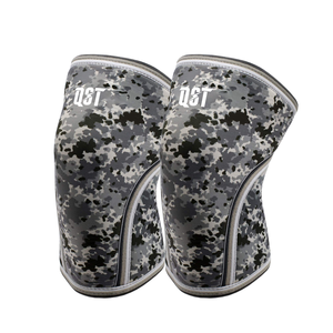 Rodillera personalizada para hombres y mujeres, rodillera personalizada para exteriores, rodillera de manga de compresión para levantamiento de pesas - Product Image 1