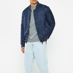 Veste bomber pour homme, design unique, coupe-vent, imperméable, séchage rapide, respirante, écologique, manches régulières, saison hivernale, OEM - Product Image 2