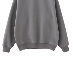 Custom <b>Men's</b> Spring Half <b>Zip</b> <b>Quarter</b> <b>Zip</b> Long Sleeve <b>Fleece</b> Pullover Sweatshirt - Product Image 3