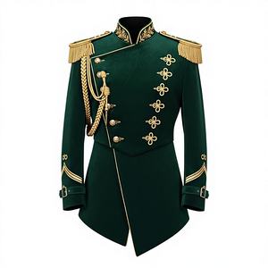 Uniforme de fanfare en gros, fabriqué en coton 100 % ou polyester de qualité supérieure, pour hommes, femmes et adultes, tailles et couleurs personnalisées - Product Image 1