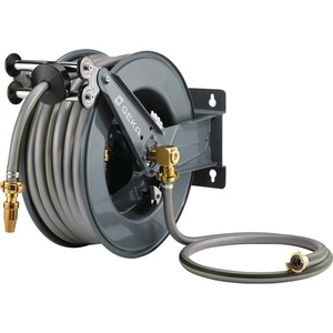 Geka PA30SK Garden Hose Reel 33.25 mm G 1 AG Connection Thread Powder-Coated Steel Water <b>Timer</b> - Product Image 1