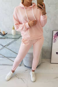 Sweat à capuche en molleton doux pour femmes décontracté coton solide léger velours pull poche avant sweat ample - Product Image 4