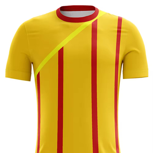 Conjunto de uniforme de fútbol con logotipo personalizado de la mejor calidad, camiseta de entrenamiento de fútbol, 100% poliéster, ligero, transpirable, precios bajos - Product Image 2