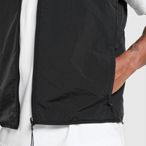 Mode hivernale Gilet en polaire respirant personnalisé Impression de logo Broderie Veste sans manches d'extérieur Streetwear Formal OEM Factory - Product Image 6