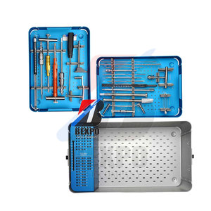 Juego de instrumentos de placa OEM DHS y DCS, kit de cirugía ortopédica, instrumentos, fuente manual quirúrgica - Product Image 4