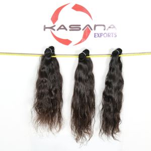 Paquet vietnamien couleur naturelle cheveux femmes noires brut pas cher en gros Machine Double trame 100% tissage Extensions de cheveux humains - Product Image 3