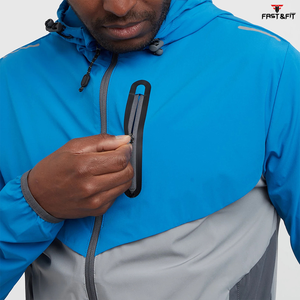 Veste à capuche en toile souple personnalisée de qualité supérieure avec logo frontal pour la mode d'hiver, fabriquée au Pakistan - Product Image 4