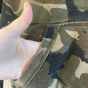 Men's Winter Camo Zipper Hoodie 100% Cotton pullover Fleece Breathable Full Zip <b>up</b> Hooded Embroidered 100% Cotton Men's Hoodies - Product Image 3