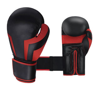 Guantes de Boxeo para Hombre de Poliéster Negro de Calidad Personalizada, Material de Cuero, Nuevo, Precio Económico, Antiarrugas - Product Image 6