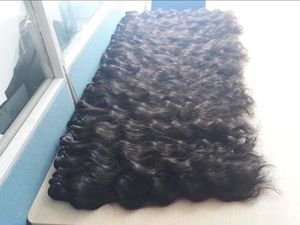 Prix économique sur 100% Extensions de cheveux humains bruts indiens vierges Remy de haute qualité, style vague naturelle, groupés - Product Image 2