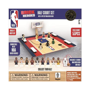 Juego de Construcción Mimi NBA Block Half Court de 53 Piezas con Ladrillo Misterioso de Héroe para Niños de 5 Años en Adelante - Product Image 1
