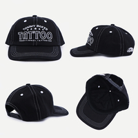 Gorra de Béisbol Vintage de 6 Paneles, Estilo Informal, con Costuras en Contraste, de Algodón, con Logotipo Bordado Personalizado, Venta al Por Mayor BSCI