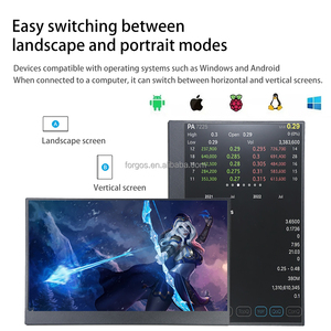 Moniteur portable 15,6 pouces FHD IPS USB C, écran externe pour ordinateur portable, PS5, Switch, <span class=keywords><strong>MacBook</strong></span>, moniteur de voyage pour <span class=keywords><strong>MacBook</strong></span> / PS5 / ordinateur portable - Product Image 5