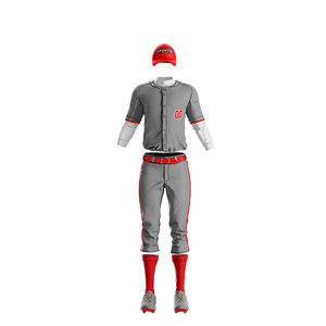 Uniforme de béisbol con estampado de logotipo personalizado 2023, el mejor diseño, ropa deportiva ligera de poliéster, conjuntos transpirables de talla grande, superventas - Product Image 2
