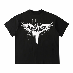 T-shirts en coton imprimé légers de haute qualité, en gros, sur mesure, en vrac, mélange de vêtements, fabricant d'été, pour hommes - Product Image 1