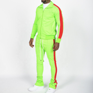 Conjunto Deportivo Personalizado para Hombre, Conjunto de Dos Piezas de Pantalones Deportivos de Punto, Chándal para Hombre - Product Image 5