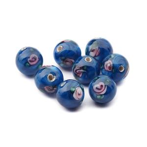 Perles rondes multicolores en cristal en vrac de nouveau style pour la fabrication de bijoux et d'artisanat - Product Image 1