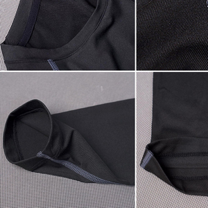 Camisetas Deportivas de Manga Larga para Gimnasio y Fitness, de Secado Rápido, Ajuste Regular, Tejido de Punto con Spandex/Poliéster, para Entrenamiento y Running de Otoño - Product Image 6