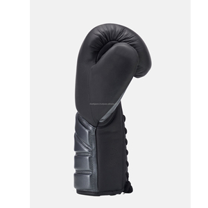 Guantes de Boxeo de Cuero de Alto Rendimiento, Transpirables y Duraderos, con Correa de Muñeca Ajustable - Product Image 3
