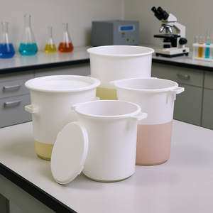 Burkle GmbH ขวดห้องปฏิบัติการใช้ในอุตสาหกรรมและห้องปฏิบัติการแบบกลม - Product Image 3