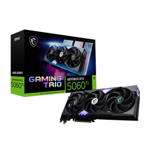 2025 nuevo M S I G eF ORCE R T X 5060 Ti 16G GAMING TRIO OC Gaming Graph ICS Ca RD G P U R T X 5060 Ti 16GB Video - Product Image 1