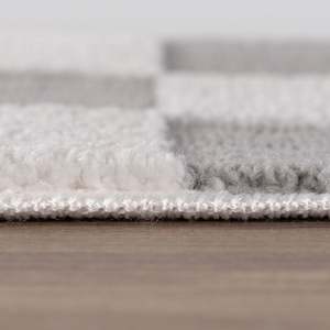 Modern Jute Rectangular Checkerboard <b>Rug</b> for Living Room Hallway <b>Bedside</b> - Product Image 5