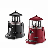 Machine à chocolat chaud électrique 5L 400W, distributeur de boissons commercial avec contrôle de température pour café, restaurant, hôtel