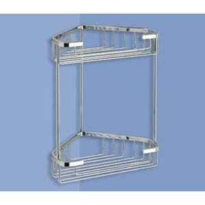 Jabonera Doble de Esquina para Ducha, Accesorio de Acero Inoxidable para Baño - Product Image 3