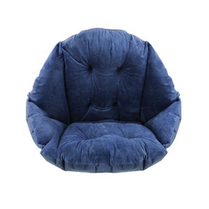 Plush Non-slip Breathable <b>Chair</b> <b>Pad</b> Soft <b>Chair</b> Cushion for Office Home Comfort Thin Square Seat <b>Pad</b> with Ties Cozy for <b>Chairs</b> - Product Image 2