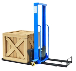 Xe nâng tay điện nhỏ, tự nâng thủy lực, điều khiển từ xa, 500kg-1000kg, nguồn điện axit chì, mới, xuất xưởng trực tiếp - Product Image 1