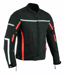 Chaquetas de moto de cuero personalizadas para hombres Chaquetas de moto profesionales de mejor diseño al por mayor - Product Image 5