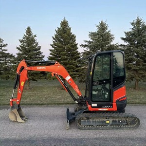 Mini-excavatrice Kubota U27-4, excavatrice sur chenilles, cabine fermée, chenilles en acier, excavatrice Kubota à vendre - Product Image 1