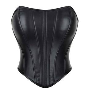 Corsé de cuero de alta calidad para mujer, transpirable, antibacteriano, ecológico, entrenador de cintura sin costuras, Top Trending Black Body Shaper - Product Image 2