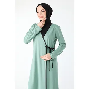 TOFISA SOLID COLOR SIDE-TIED WAIST SIDE-TIED COMFORTABLE AND SUITABLE FOR WORSHIP HIJAB WOMEN PRAYER DRESS