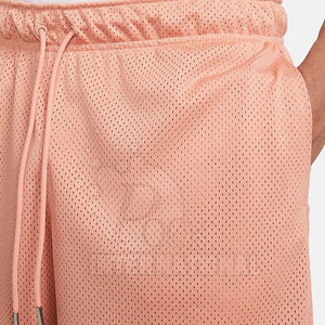 Pantalones cortos de malla personalizados para hombre, Shorts de malla teñidos, con cintura elástica, superventas - Product Image 3