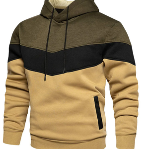 Sweats à capuche en molleton surdimensionnés pour hommes nouvellement conçus belle couleur avec Logo imprimé Techniques lavées anti-rétrécissement collier de capuche approvisionnement OEM - Product Image 1