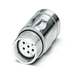 Connettore Industriale Phoenix Contact 1244003, Connettore Circolare a Montaggio Rapido per Uso sul Campo - Product Image 1