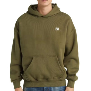 Diseña tus propias sudaderas con capucha de invierno de alta calidad para hombre, nuevo estilo, cantidad a granel, sudaderas con capucha de hombro caído para hombre - Product Image 2