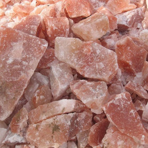 Grumos de sal rosa del Himalaya de cristal multiusos Sal del Himalaya sin refinar Sal verdadera natural - Product Image 4