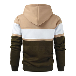 Sudadera con capucha de trabajo de doble capa Unisex estilo americano 480g personalizada OEM sudadera Lisa lavada deportiva para hombres Color sólido para invierno - Product Image 2