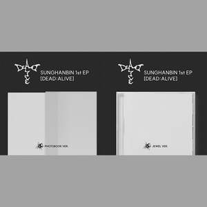 [SET] ZEROBASEONE SUNGHANBIN - DEAD:ALIVE มินิอัลบั้มชุดที่ 1 3Ver โฟโต้บุ๊ค ร้านค้าอย่างเป็นทางการของ KSENDY สำหรับสินค้าเคป๊อป - Product Image 1