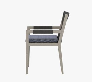 Chaise de salle à manger en teck - Product Image 3