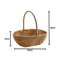 Paniers de Fleurs en Rotin, Prix Compétitif, Vente en Gros, Faits Main Tressés, Paniers Cadeaux en Osier, Personnalisation, Marque Privée