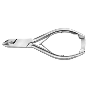 Pince à ongles en acier inoxydable chirurgical pour podologie, à coins arrondis de précision, ouverture large, lame courbée pour couper les ongles - Product Image 1