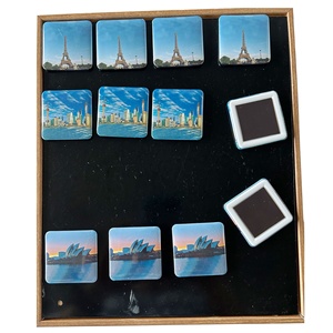 50*50mm 2*2 inch vuông tủ lạnh nam châm DIY Ảnh Nam châm nút làm máy - Product Image 2